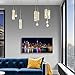 Modern New York City Night Canvas Wall Art Manhattan Skyline Landscape Artwork for Living Room Home Office Wall Decor Gift Print Framed 20x40inch