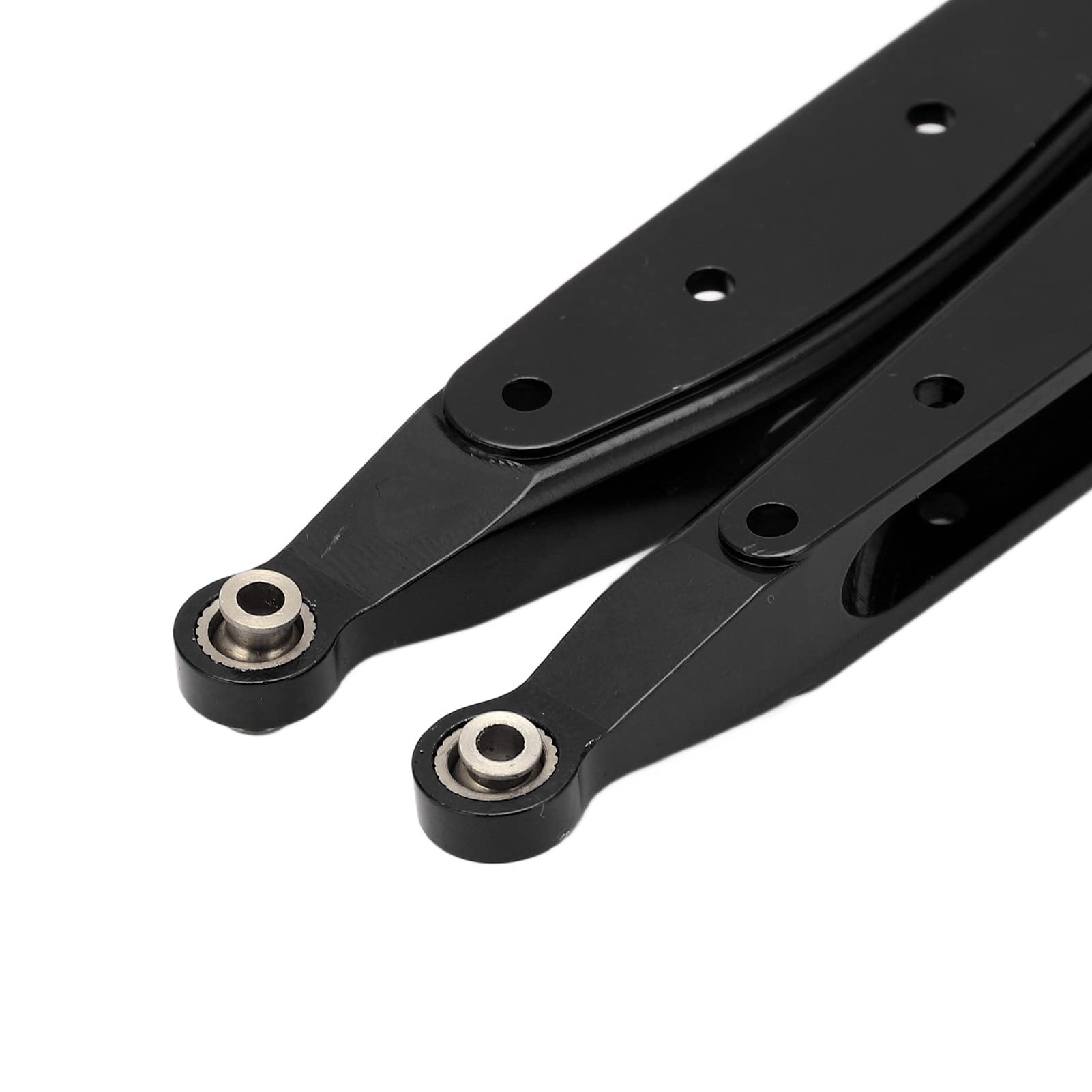 Hinterer Längslenker aus Aluminium für Axial RBX10 RC-Car. Leichtes Design. Einfach zu Installierende Upgrade-Teile Verbessern die Steuerungsleistung. Ersatz für Originalteile (BLACK)