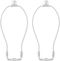 Vista 20 de Juego de 2 soportes desmontables para pantalla de lámpara de 9 pulgadas para lámparas de mesa y de pie, juego resistente de 2 soportes para pantalla