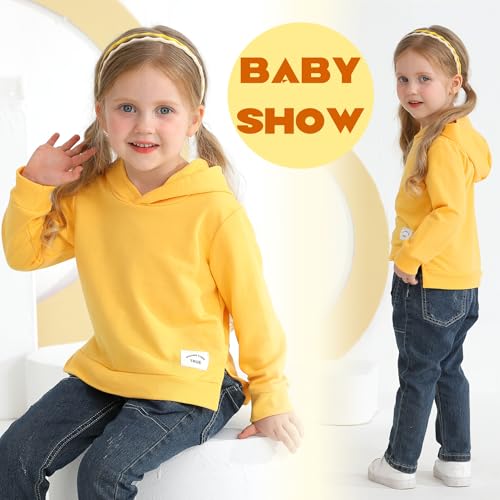Happy Town Toddler Baby Boy Girl Sweatshirt Hoodie Pullover Fall Outfits Solid Crewneck Long Sleeve Blouse Top Shirt Clothes2