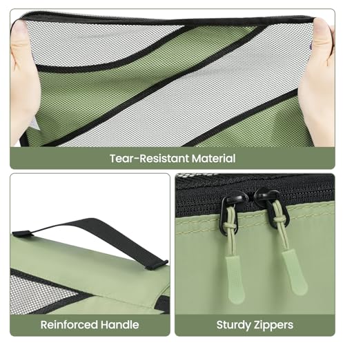BAGAIL 6 Set Packing Cubes,Travel Luggage Packing Organizers - Image 4