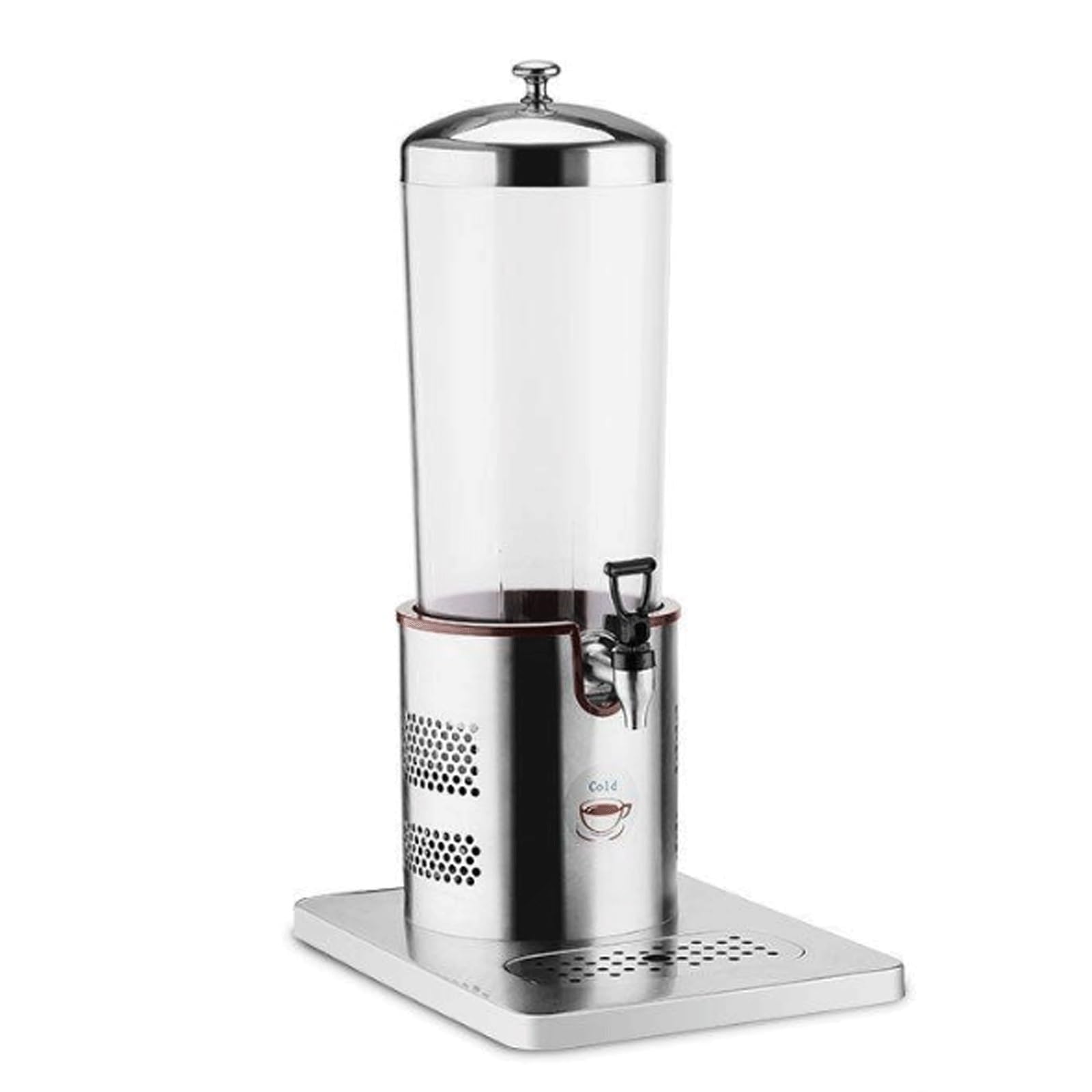 MYUYEE Drink Dispenser Beer Tower,Drink Dispenser Beer Tower Dispenser,Tabletop Beer Tower,Cans Creative Juice Tank