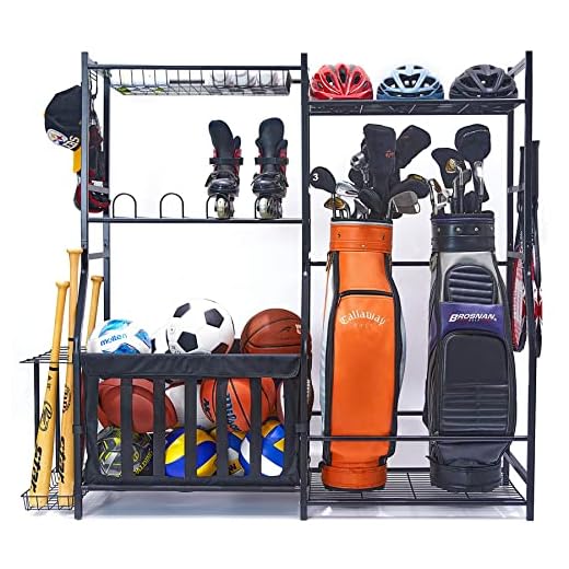 WALMANN Garage Sports Equipment Organizer