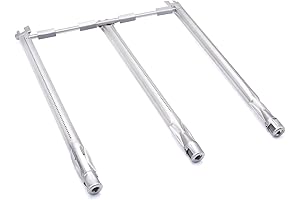 GasSaf 18-Inch Burner Tube Set: Superior Replacement for Weber Spirit and Select Series Grills