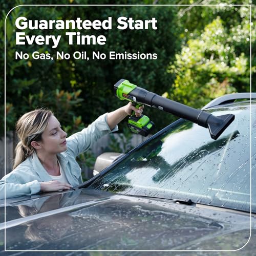 Greenworks 24V Handheld Leaf Blower, 270 CFM, Tool Only - image 4
