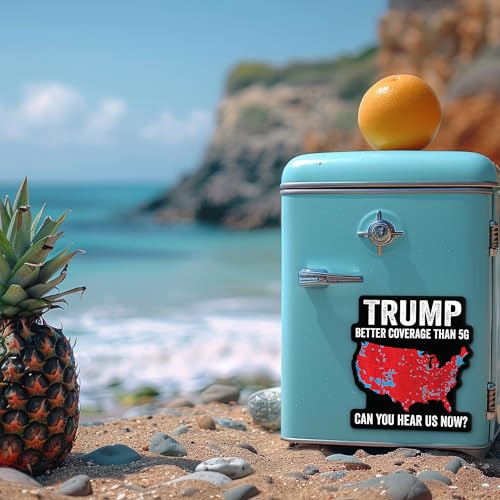 Imán decorativo Trump 5 pulgadas con diseño político conservador miniatura 6