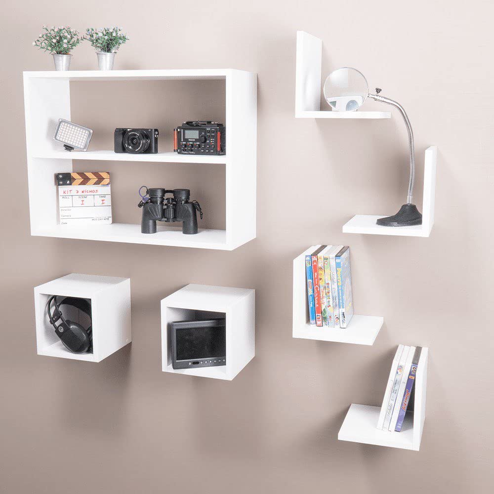 Kit Nicho 7 Peças Sala de Estar Quarto