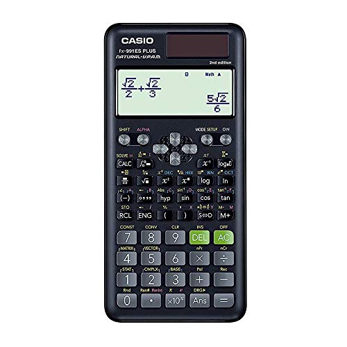 Image of Casio (Refurbished) FX-991ES Plus-2nd Edition Scientific Calculator,Black