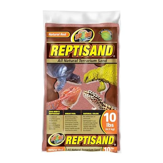 Zoo Med ReptiSand, Natural Red, 10 Pounds