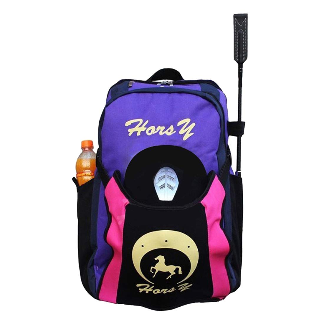 TentHome Borsa da equitazione Borsa per scarpe professionale con scomparto per casco Zaino Genitore Bambino per Casco Stivali da equitazione