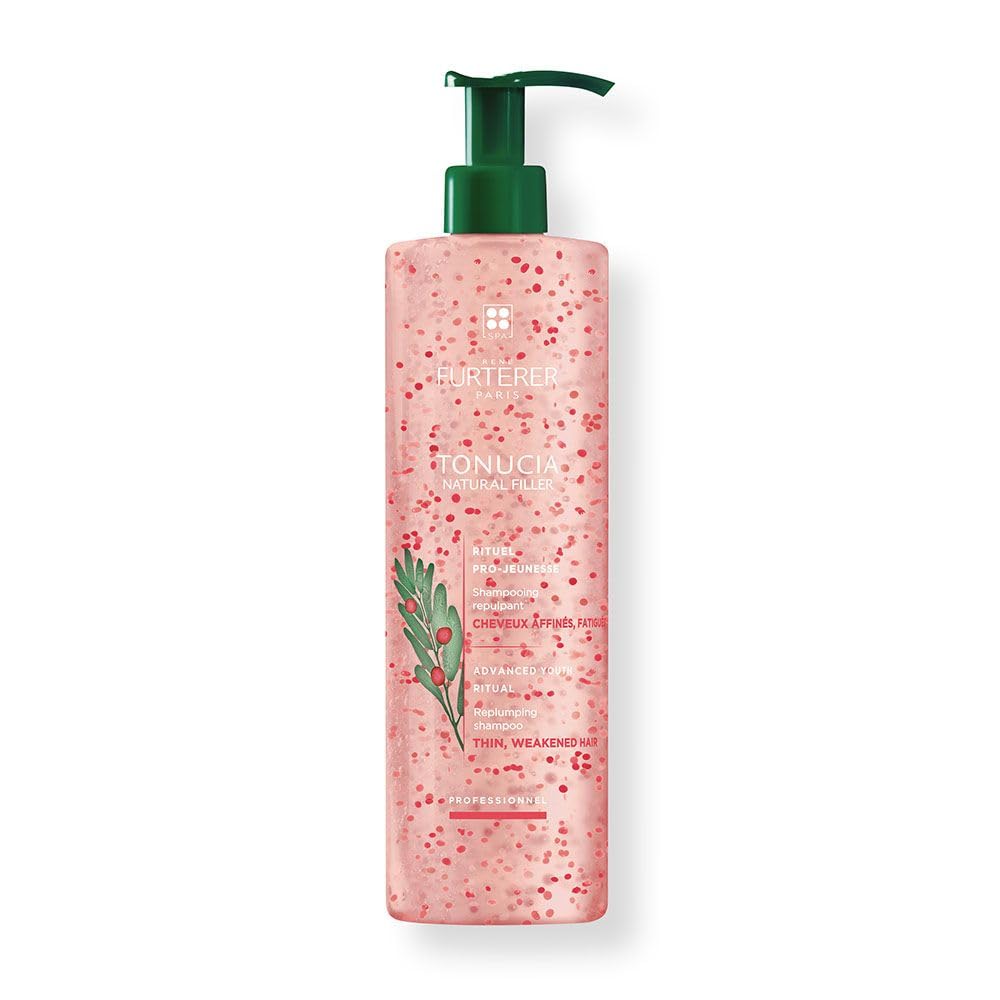 Rene Furterer TONUCIA Replumping Shampoo - For Thin, Weakened Hair Due to Aging - Redensify & Revitalize - Silicone-Free - Travel-Size