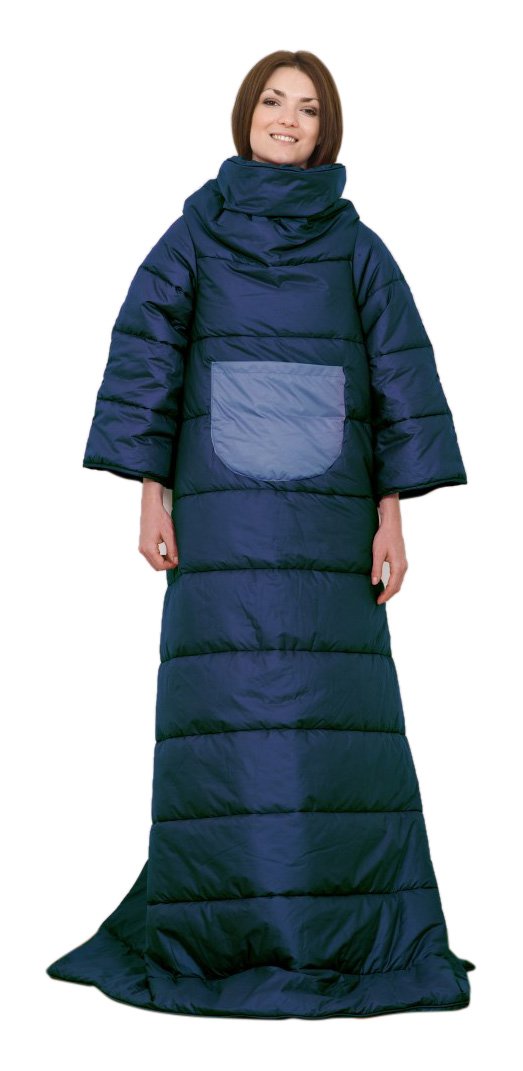 Kanguru 1077 Edredon, Poliéster, Bleu Navy, 140x170x1 cm