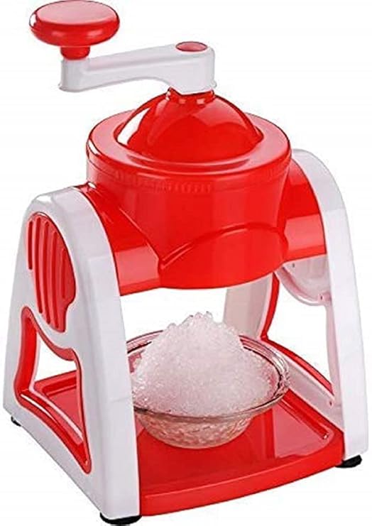 VAZRASHRI Ice Gola Slush Maker Ice Snow Maker Machine with 3 Bowl, 1 Glass, 6 Sticks and 1 Dish (Multi Colour Pack of 1) at Rs. 259
