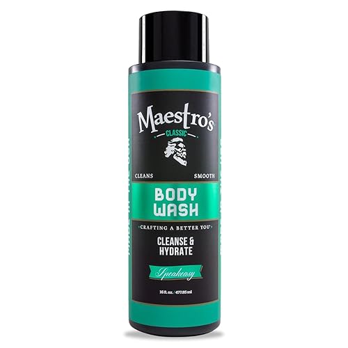 Miniatura 9 de Maestro's Classic Body Wash - Gel de baño acondicionador, limpia e hidrata, mezcla de marca de hombre, 16 onzas