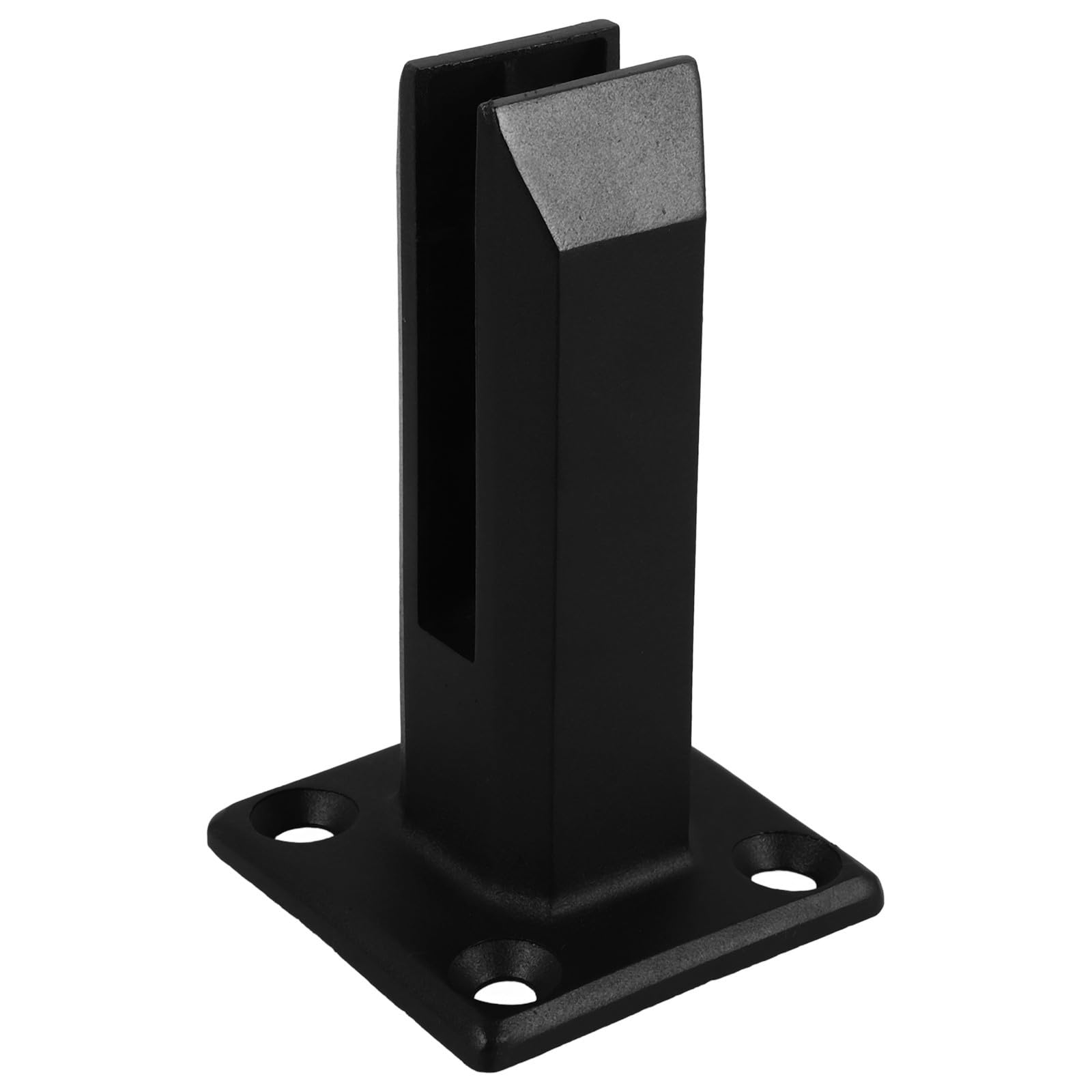 Abrazadera de vidrio de 12mm acero inoxidable para barandilla escalera