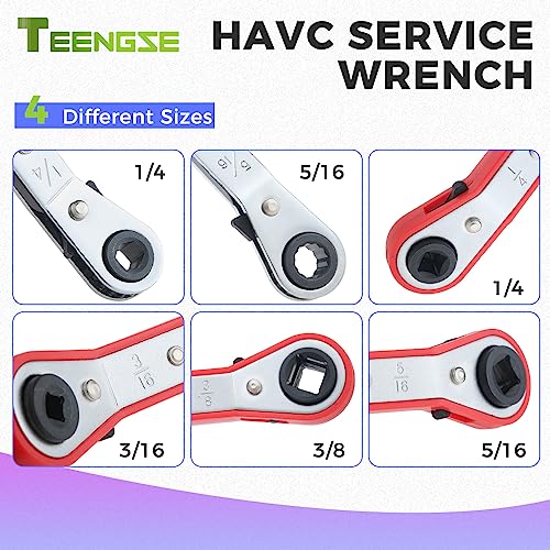 Herramienta para remover e instalar núcleos de válvula HVAC miniatura 2