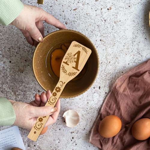 Cuillères en bois gravées fleuries pour sublimer vos repas - 7