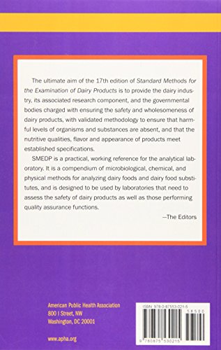 51dPWulMnML. SL500  - Standard Methods for the Examination of Dairy Products