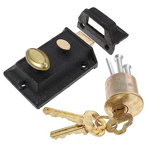 Verrou de porte double sécurité résistant pour éliminer les risques d'ouvertures de porte
