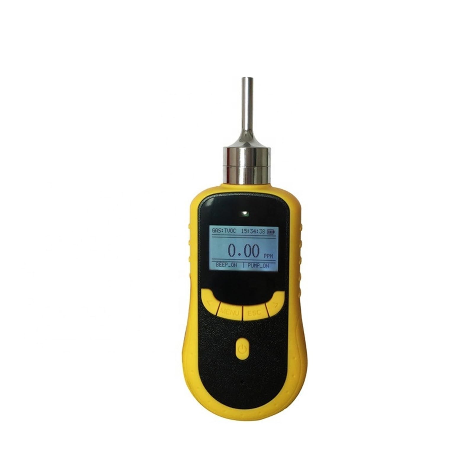 Przenośny detektor gazu C2H4 z czujnikiem PID, wyświetlaczem LCD, analizatorem wycieków gazu 0-10 000 ppm do pracy i domu Szybkie monitorowanie