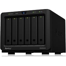 Synology Disk Station DS620slim - NAS server - 6 bays - SATA 6Gb/s - RAID 0, 1, 5, 6, 10, JBOD - RAM 2 GB - Gigabit Ethernet - iSCSI