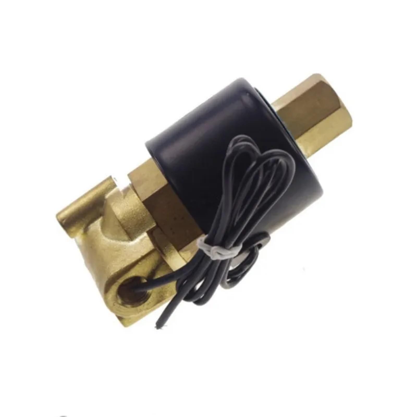 CHULKJFX Water Air Gas Fuel Normal Open Electric Solenoid Valve 1/4" BSPP(5V)