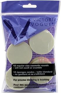 Látex redondo cosmético, tamaño regular, 12 E...