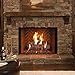 Peterson Real Fyre 24-inch Live Oak Log Set with Vented Burner, Auto-Safety Pilot Control Valve and Gas Connection Kit (Propane Gas Only)