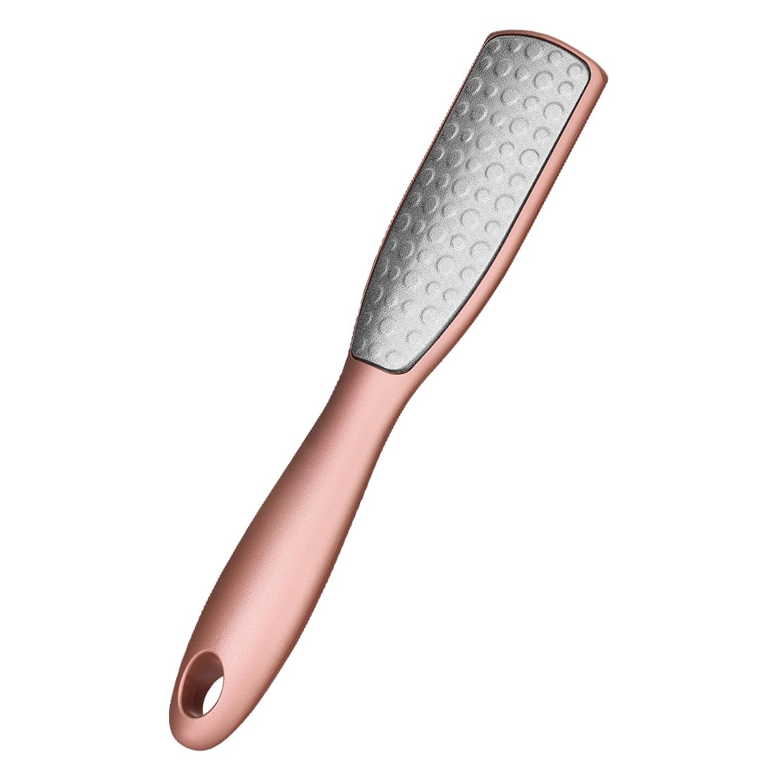Double Sided Professional Foot Files, Stainless Steel Feet Callus Remover, Foot Rasp for Cracked Heel, Callus, Dry and Foot Corn Removal, Pedicure Feet Scrubber for Dead Skin (Rose Gold)