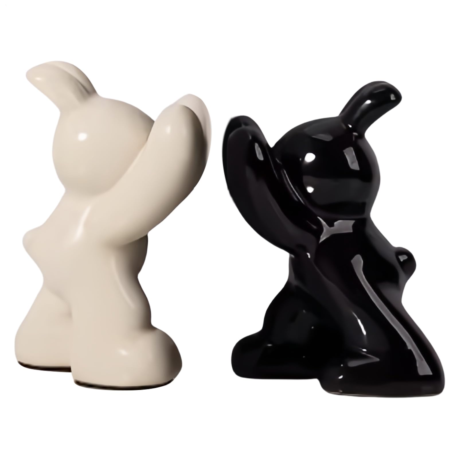 Supports de livres décoratifs lapin pour sublimer votre bibliothèque de salon moderne