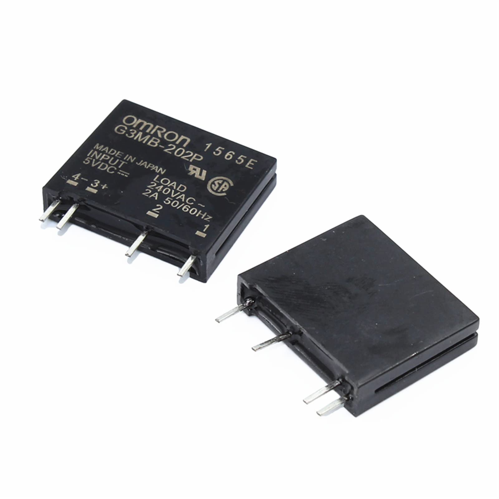 G3MB-202P DC-AC relais statique PCB SSR 5V 240V 2A électronique lot de 50