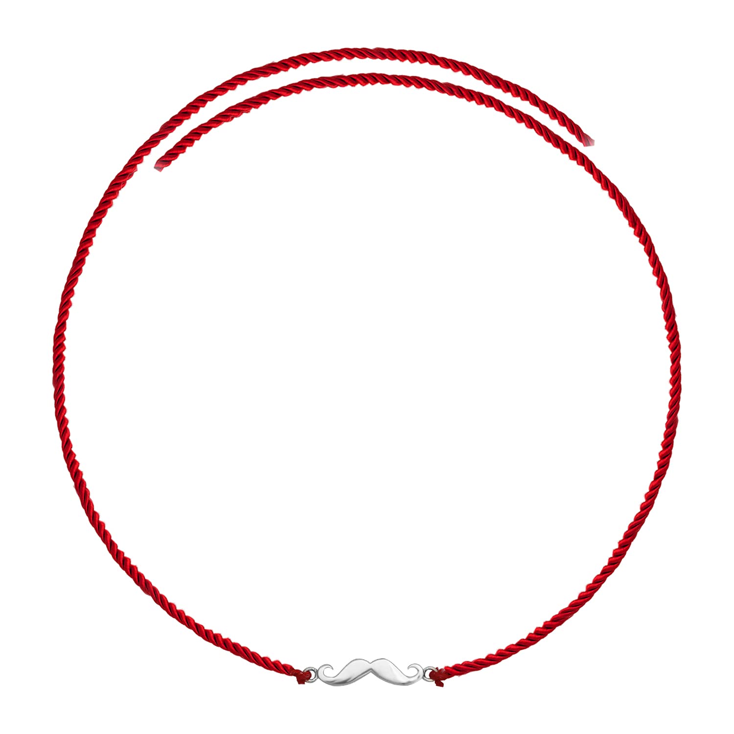 GIVA 925 Silver Mustache Rakhi with Roli Chawal, Cotton Thread | Quirky Rakshabandhan Rakhi for Brother | Silver Rakhi for Boys & Men With Certificate of Authenticity and 925 Stamp (B099DWS9WV) Amazon Price History, Amazon Price Tracker