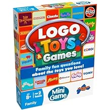 Drumond Park LOGO Mini Board Game Toys and Games | Fun for Groups - Adults and Families | Trivia Game Game in Travel Size | Ideal for Parties, Game Evenings and Holiday Fun