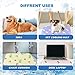 PETCUTE Dog Cooling Mat,Polymer Thermostatic Gel Pet Cooling Bed Mat Sleeping Pad,Waterproof,Foldable,Easy Carry & Clean,Washable Pet Cooling Blanket,Dog Self Cooling Mat for Kennels, Crates and Beds