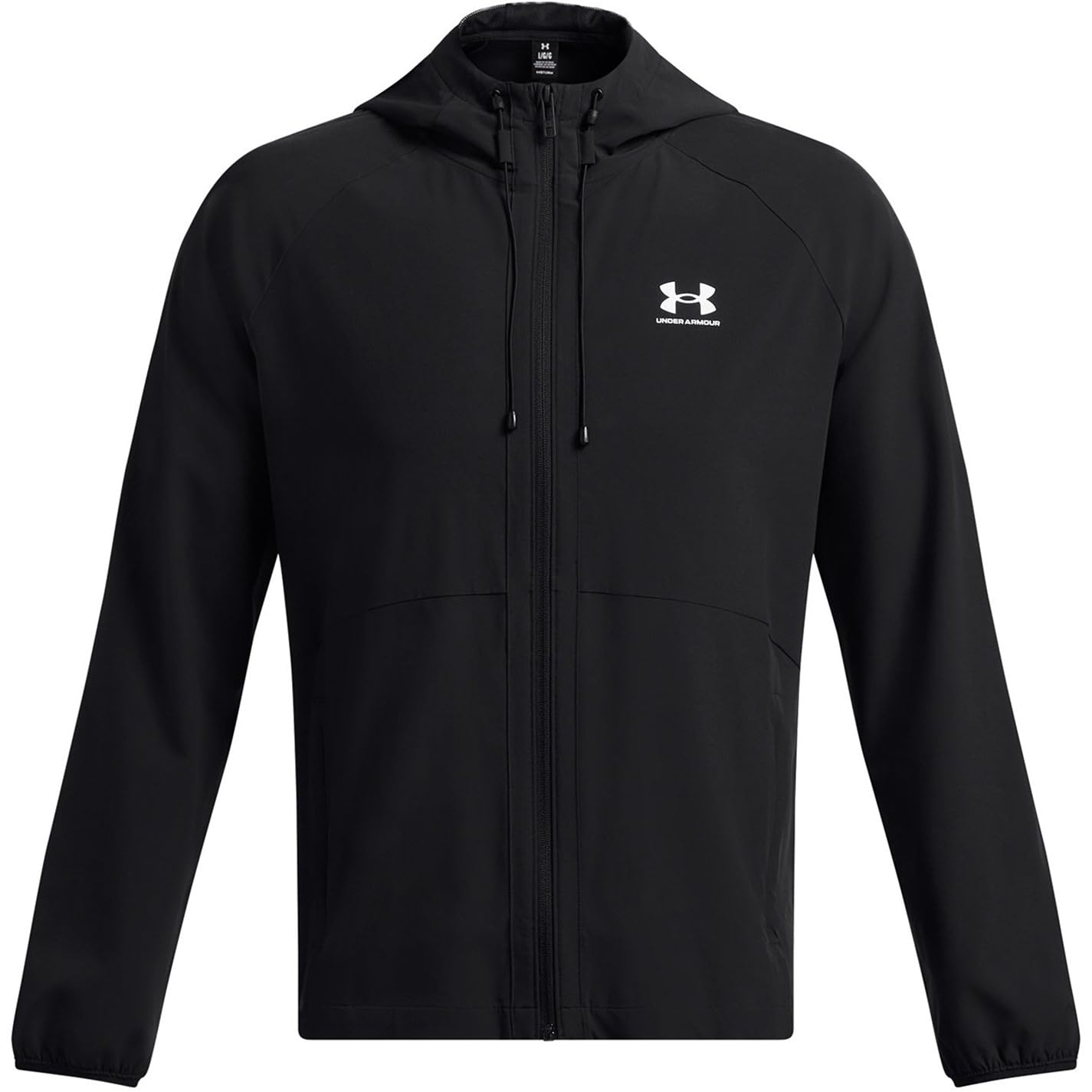 Under Armour Homme Veste Tissée Vibe, Black, M