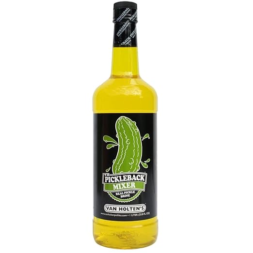 Van Holten's Pickles Real Pickle Brine Pickleback Mixer 1 Liter