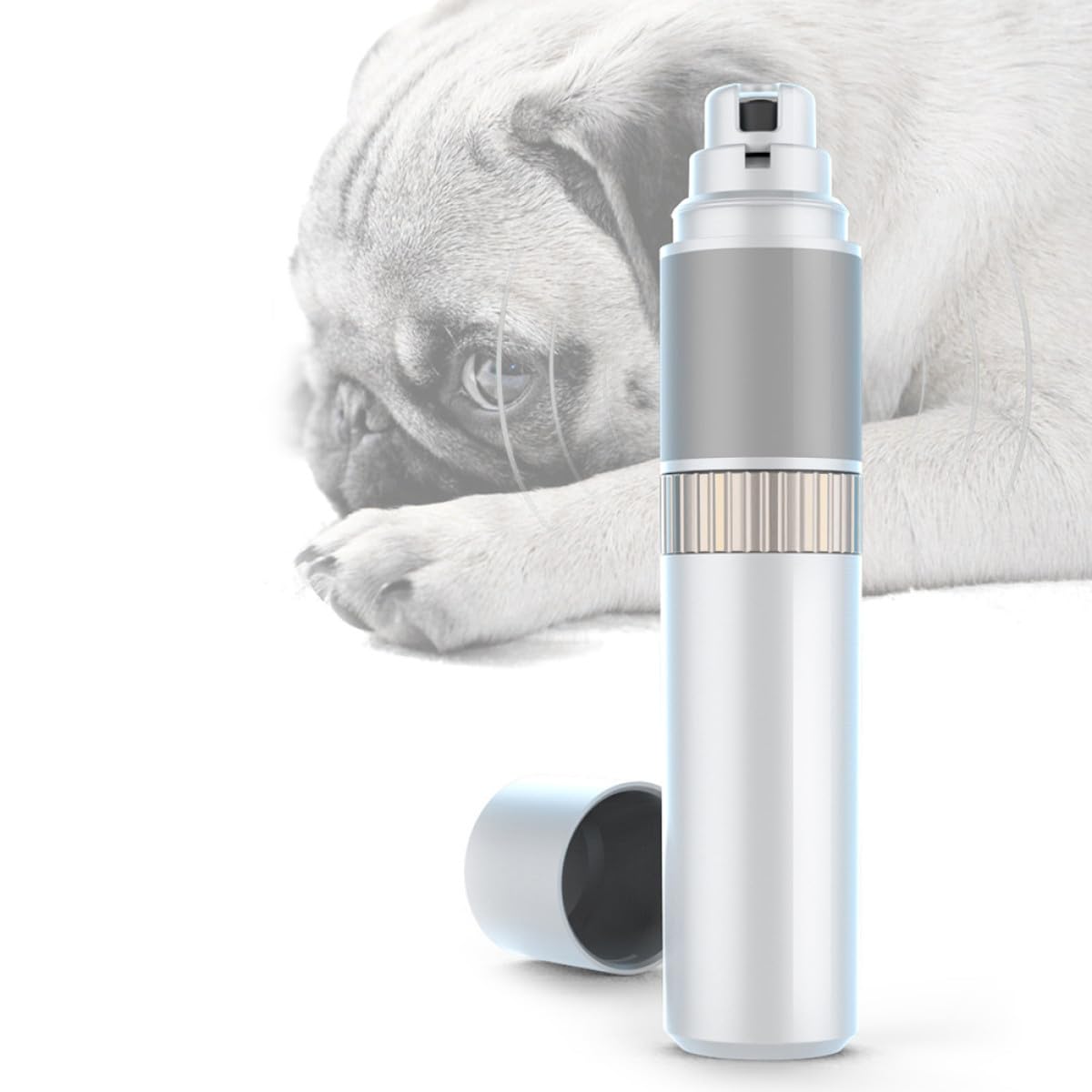 Coupe-Ongles Électrique pour Chat et Chien, Blanc 3, 7 V 2000 Ma