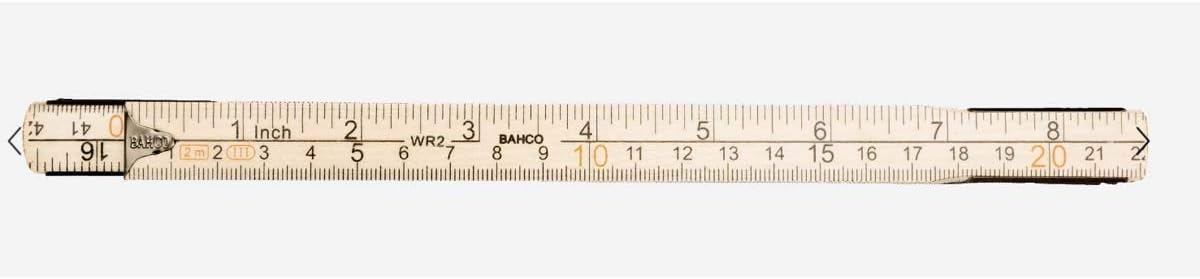 BAHCO Metro PLEGABLE 2M Madera ABEDU