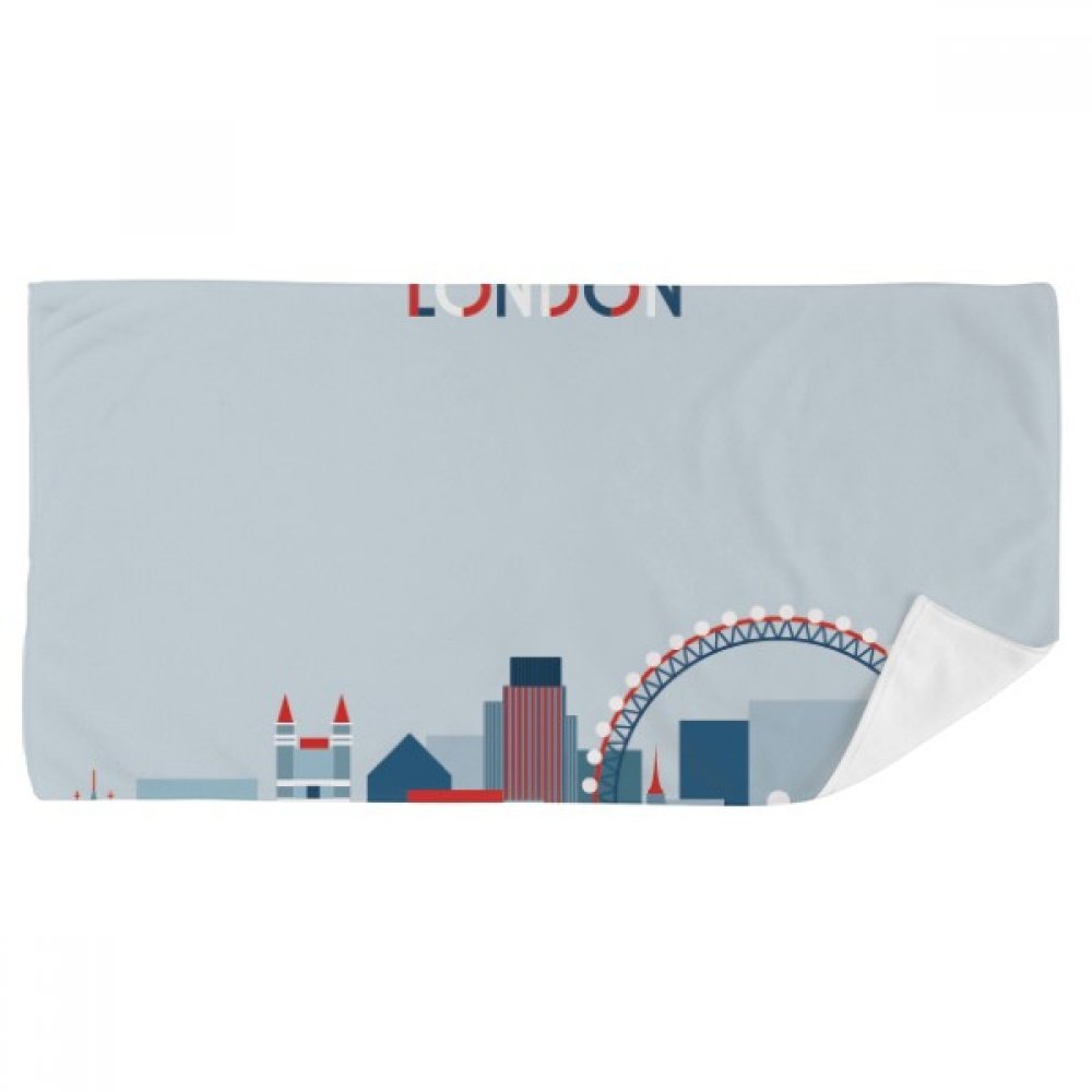 Serviette de bain de voyage Londres 35x70cm pour sport et douche