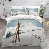 🔥【Matériau de Haute Qualité】 : Housse de Couette en Microfibre, confortable, durable et respirant,Tissu épais, doux haude et confortable, hypoallergénique, légère, respirante et rafraîchissante, avec un lustre fin et une douceur soyeuse, vous permettant de bien dormir toute la nuit.