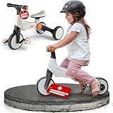 ✅ AUS 2 WIRD 3: Unser 3-in-1 Kinderfahrzeug lässt sich mühelos von einem stabilen Laufrad in ein flexibles Dreirad oder Mini-Fahrrad mit Pedalen umwandeln. So erhält dein Kind je nach Lernfortschritt die perfekte Unterstützung und kann sicher und spielerisch neue Mobilitätsfähigkeiten entwickeln. 𝗜𝗱𝗲𝗮𝗹 𝗳ü𝗿 𝗞𝗶𝗻𝗱𝗲𝗿 𝗺𝗶𝘁 𝗲𝗶𝗻𝗲𝗿 𝗞ö𝗿𝗽𝗲𝗿𝗴𝗿öß𝗲 𝘃𝗼𝗻 𝟴𝟱-𝟭𝟬𝟱 𝗰𝗺. Die 𝗕𝗲𝗱𝗶𝗲𝗻𝘂𝗻𝗴𝘀𝗮𝗻𝗹𝗲𝗶𝘁𝘂𝗻𝗴 ist bequem als QR-Code in der Verpackung abgebildet. Scannen Sie einfach den QR-Code, um auf die digitale Version der Anleitung zuzugreifen.