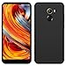 Etui na Xiaomi Mi Mix 2, LaimTop Slim płynny silikon miękki żel guma odporna na uderzenia etui ochronne do Xiaomi Mi Mix 2 czarne