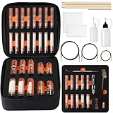 Universal Gun Cleaning Kit, 72PCS Comprehensive Gun Cleaning Supplies for Handgun Shotgun Pistol with Brass Brushes, Brass Jags, Mops, Double Head Brushes, Reinforced Rods and Ropes, PERWIN