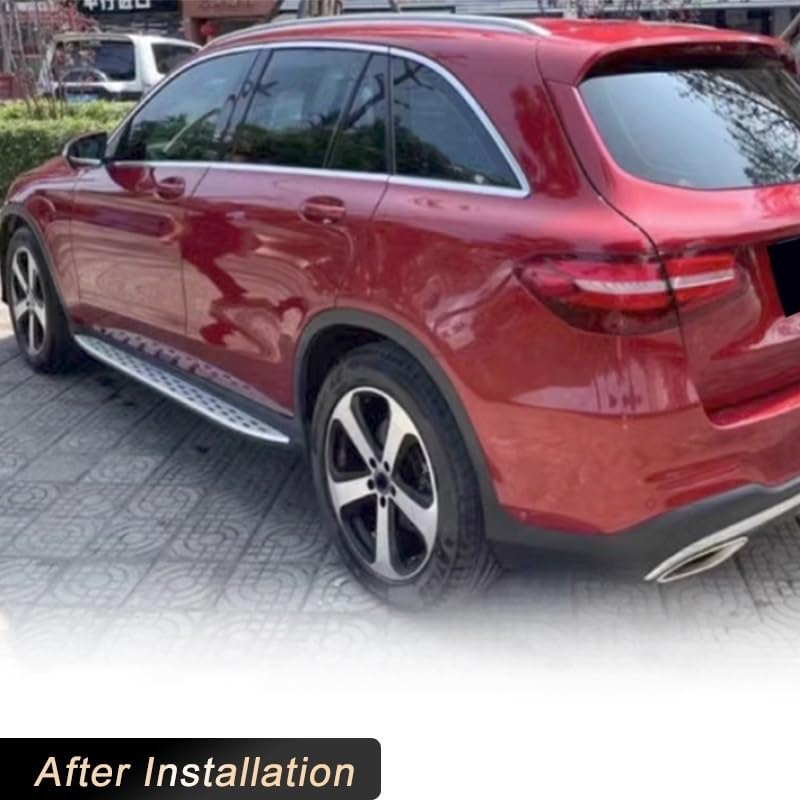Estribos laterales facilitan acceso familiar a Mercedes Benz GLC Clase 4