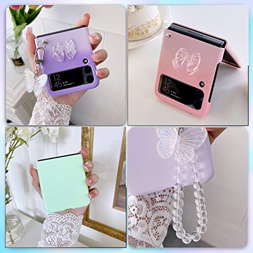 Per Samsung Galaxy Z Flip 4 Cover con Catena di