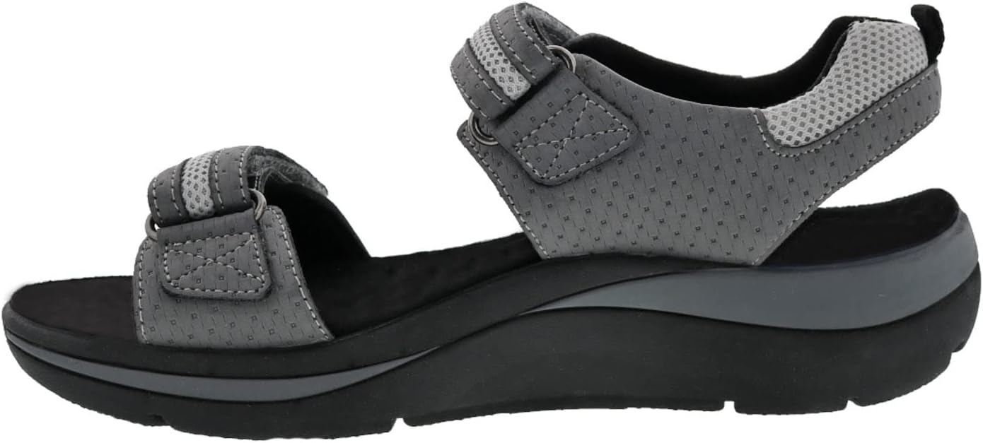 Drew Sophie Womens Orthopedic Hook and Loop Comfort Sandal