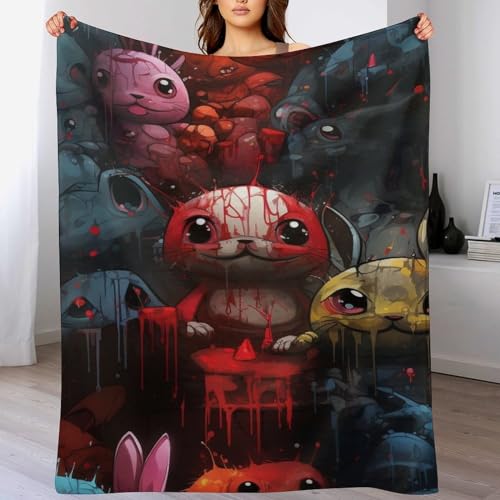 Manta de conejo suave para regalar y abrigar el sofá familiar 2