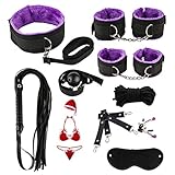 ✿Farbe: siehe Bild wenjuersty Adult Fun Kits 12PCS / Set Bed Game Play Set Spiele Spielzeug Für Paare Kits