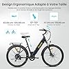Eleglide T2 Vélo Électrique Adulte 100KM, Moteur 250W, Freins Hydrauliques, Batterie 486Wh, E-Bike Urbain pour Homme Femme, 27.5" Vélo de Ville,VTC #5