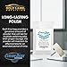Gold Label Detailing Optical Grade Cerium Oxide 8oz Glass Repair Powder | Glass Window and Windshield Repair | Optical Grade, for use with Camera, Scope, Binocular Lens (8oz with 3